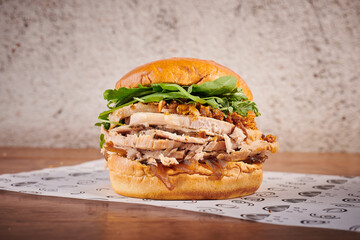 Pork sandwich