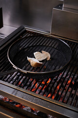 Grilled mushrooms