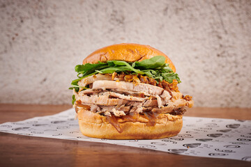 Pork sandwich