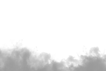 Biały dym, abstrakcja, chmury © markstudio2008