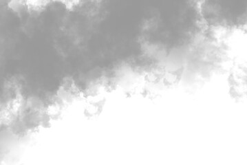 Biały dym, abstrakcja, chmury © markstudio2008