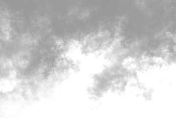 Biały dym, abstrakcja, chmury © markstudio2008