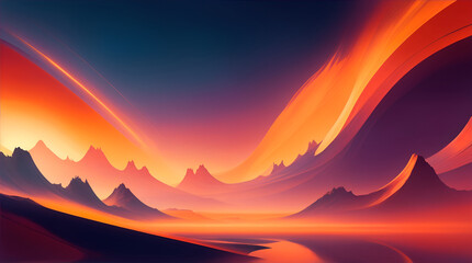 Captivating Horizons Versatile Abstract Backgrounds