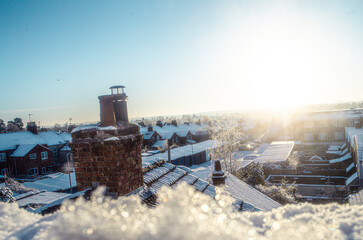 cold winter morning