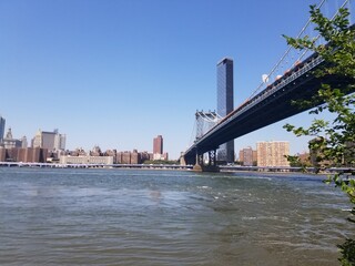 the manhattan bridge 