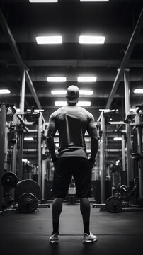 premium professional photo of a fitness person in the gym