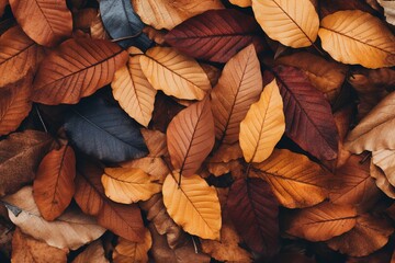autumn leaves background texture
