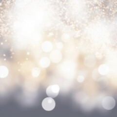 Abstract glitter white blurred background