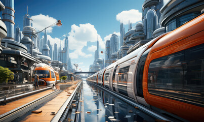 Metropolis of Tomorrow: A Visionary Glimpse into the Futuristic Cityscape