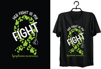 Lymphoma Cancer T-shirt Design. Gift Item Lymphoma Cancer T-shirt Design For All People