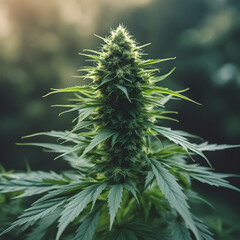 Cannabis closeup