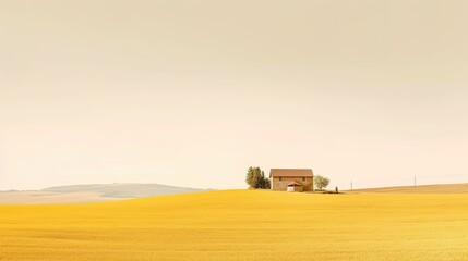 Fototapeta premium combine harvester working on a field
