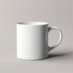 Obraz premium Cup mockup on isolated background - ai generative