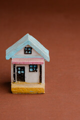 Obraz na płótnie Canvas house and car Loan or mortgage concept