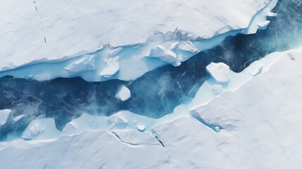 Antarctic Glacier Wonder: Glacier Blue and nature