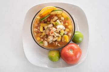 Tropical conch salad