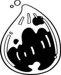 cartoon water element illustration