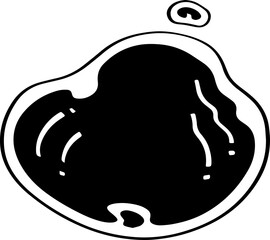 cartoon water element illustration