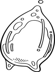 cartoon water element illustration