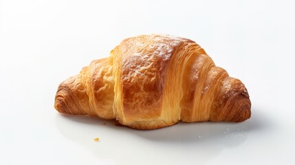 croissant isolated on white background