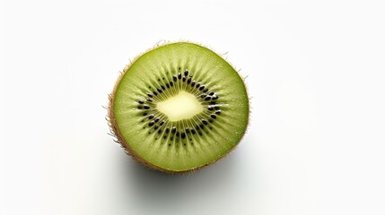 Kiwi fruit on vibrant background