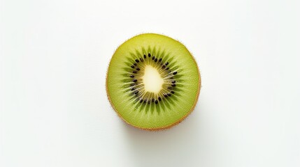 Kiwi fruit on vibrant background