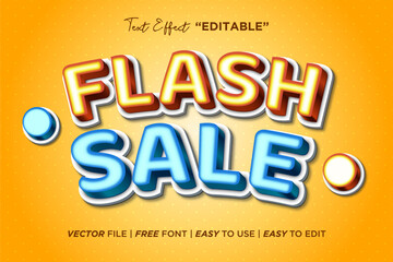 Flash Sale Text Style Effect