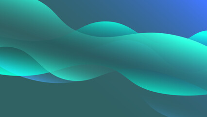 abstract blue background with waves