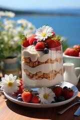 Homemade Mixed Berry Parfait