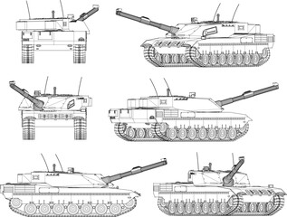 Sketch vector illustration design of tank war vehicle with cannon 5.eps
Actions:
