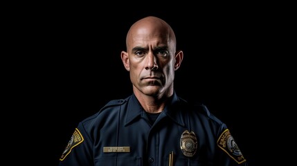 portrait of a man with a gun