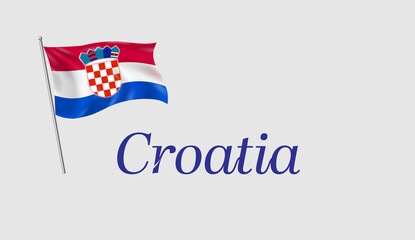 country flag Croatia