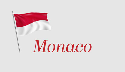 country flag Monaco