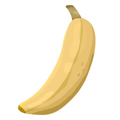 banana isolated on tranperent.