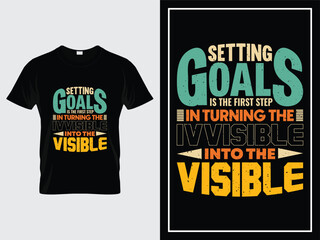 Vintage motivational typography t-shirt design vector with trendy quote