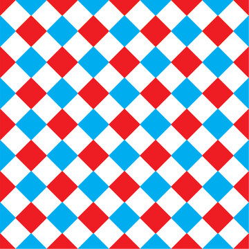 Patrones geometricos de cuadrados en varios colores.