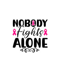 Fototapeta premium Breast Cancer SVG Bundle, Cancer SVG, Cancer Awareness, Ribbon, Breast Cancer Shirt, Commercial use