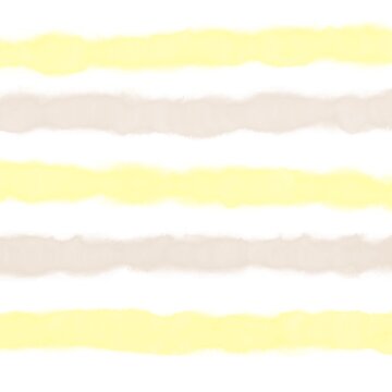 Yellow Beige Stripe Hand Drawn Background © Keikoya
