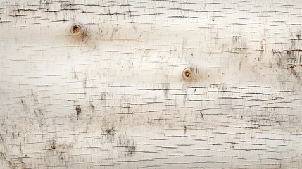Fotobehang Light coloration of birch wood texture © tinyt.studio
