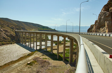New North-South route, Kyrgyzstan.