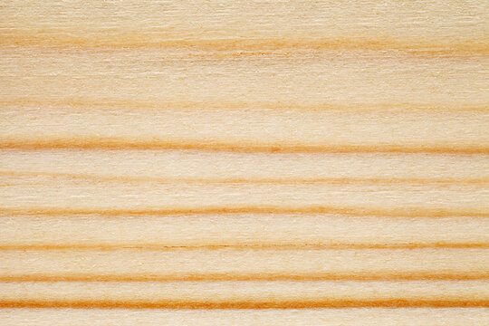 Wooden surface, close-up structure, processed, with horizontal parallel stripes, background, uniform texture