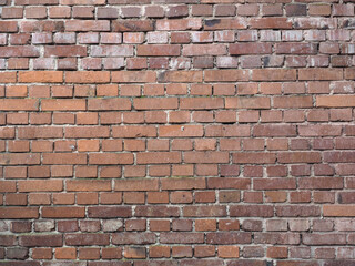 red brick wall texture background