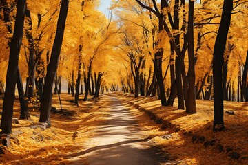 autumn in the forest