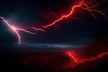 lightning in the night sky4k HD quality photo. 