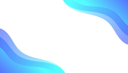 Abstract background with elegant blue curve shape. Vector illustration