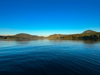 Dexter Reservoir Oregon at Sunset