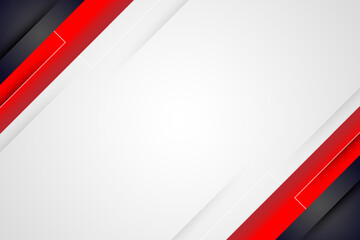 Red white professional geometric background design