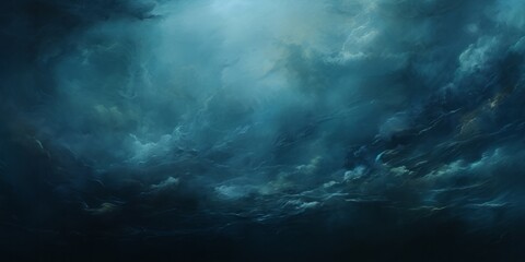 Underwater Explosion: Blue Splash Against Black Background, Perfect for Ocean-Inspired Wallpaper