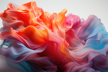 Fototapeta premium Abstract light texture blue pink and yellow color for backgrounds . High quality photo