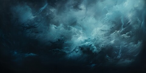 Naklejka na ściany i meble Underwater Explosion: Blue Splash Against Black Background, Perfect for Ocean-Inspired Wallpaper